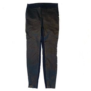 [rag & bone] Black Lamb Leather Pants - Size 2